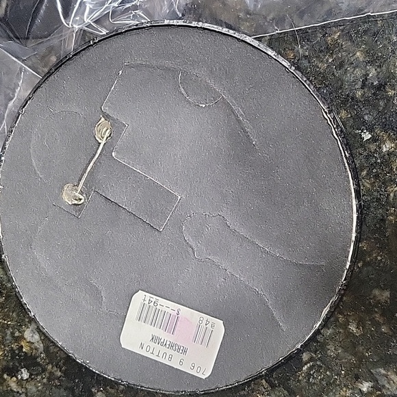 Vintage Huge 6" inch Pin Button I Survived The Sooper Dooper Looper Hershey Park - Picture 2 of 2